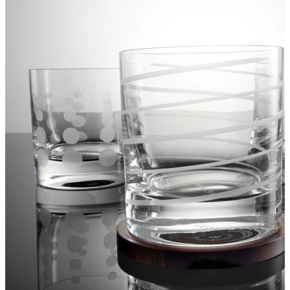 MIKASA®
CHEERS® SET OF 3 DOUBLE OLD FASHIONED WHISKEY GLASSES / New No Box